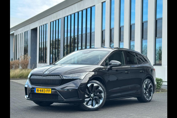 Škoda ENYAQ iV 80 Sportline, panoramadak, achteruitrijcamera, stoelverwarming, vele opties, 1 e eigenaar, NL auto met nap