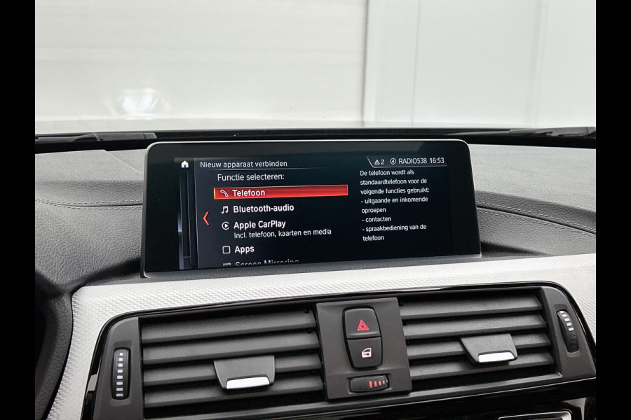 BMW 4 Serie Gran Coupé 418i High Executive (PANORAMADAK, STOELVERWARMING, CARPLAY, DEALER ONDERHOUDEN, GROOT NAVI, SPORTSTOELEN)