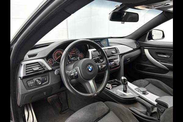 BMW 4 Serie Gran Coupé 418i High Executive (PANORAMADAK, STOELVERWARMING, CARPLAY, DEALER ONDERHOUDEN, GROOT NAVI, SPORTSTOELEN)