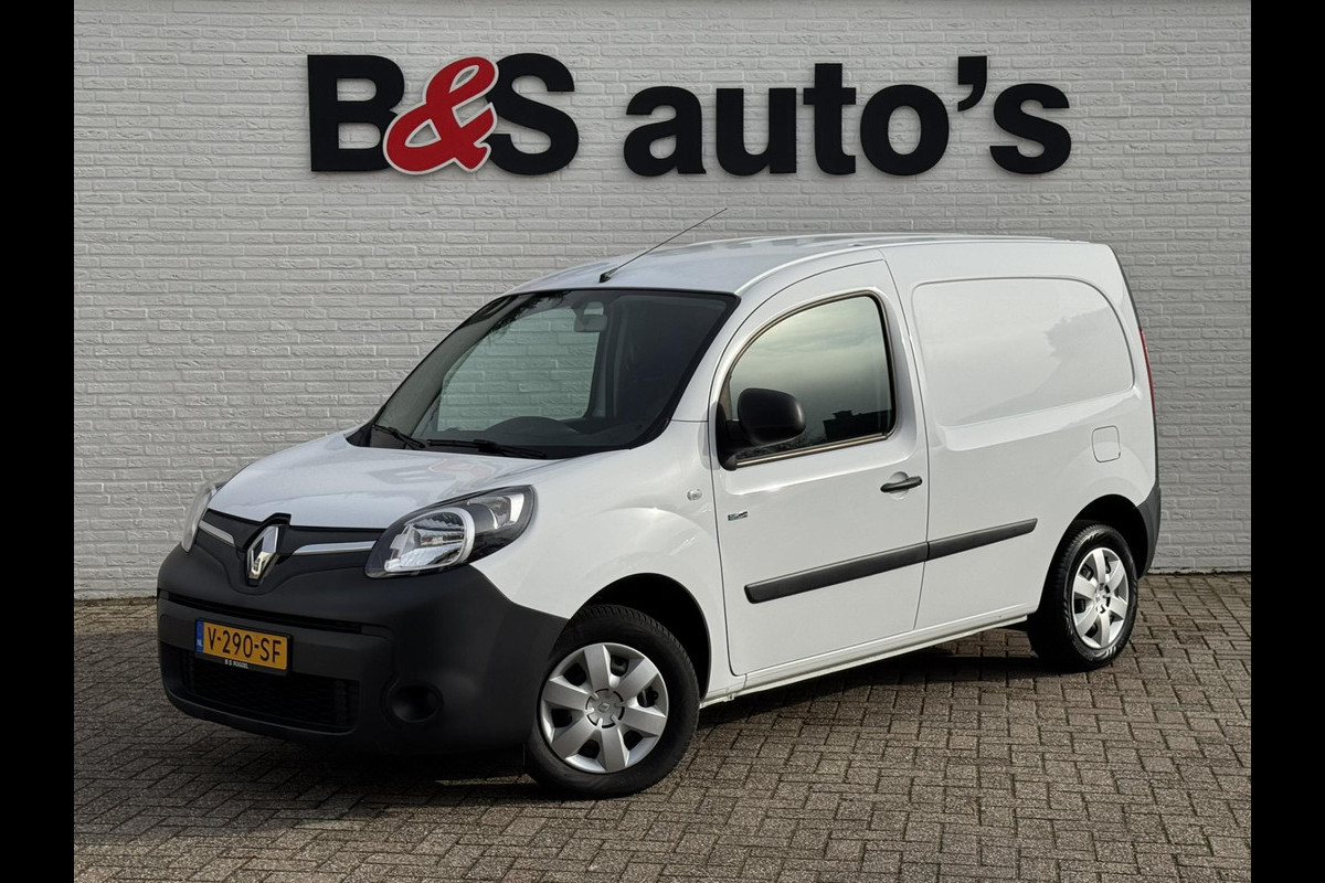 Renault Kangoo Z.E. Dealeronderhouden SOH 90% Airco Cruise control Navigatie Radio/CD Parkeersensoren achter Schuifdeur rechts