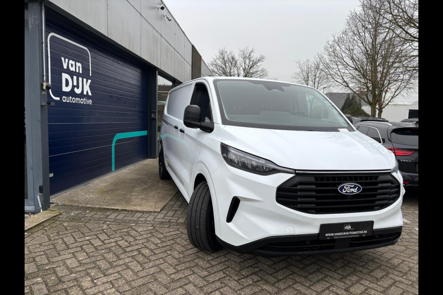Ford Transit Custom 320L L2H1 Trend 136 PK NIEUW MODEL LICHTMETALEN VELGEN LED AIRCO CRUISE CONTROL CAMERA NAVIGATIE DMV CARPLAY LAADRUIMTE BETIMMERING