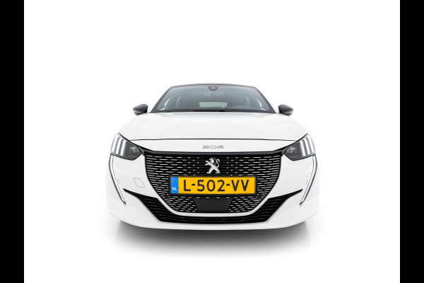 Peugeot e-208 EV GT Pack 50 kWh (3-Fase-11kW) {SOH-86%} (INCL-BTW) *HEATPUMP | PANO | FULL-LED | DIGI-COCKPIT | BLINDSPOT | CAMERA | LEATHER-ALCANTARA | AMBIENTLIGHT | NAVI-FULLMAP | LANE-ASSIST | KEYLESS | DAB | CCS-FASTLOADER | HEATED-SPORTSEATS