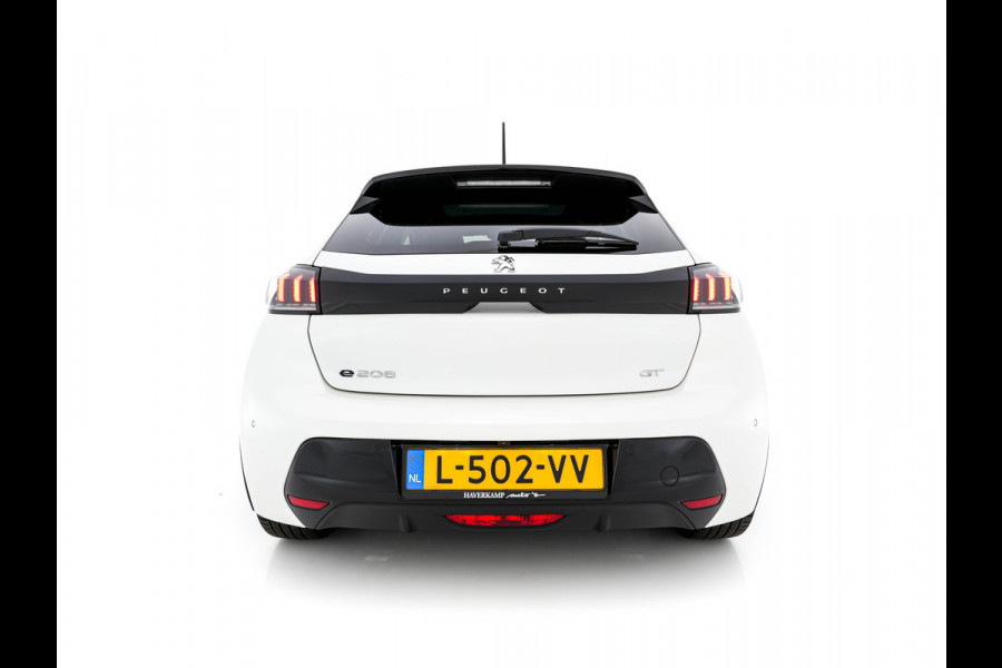 Peugeot e-208 EV GT Pack 50 kWh (3-Fase-11kW) {SOH-86%} (INCL-BTW) *HEATPUMP | PANO | FULL-LED | DIGI-COCKPIT | BLINDSPOT | CAMERA | LEATHER-ALCANTARA | AMBIENTLIGHT | NAVI-FULLMAP | LANE-ASSIST | KEYLESS | DAB | CCS-FASTLOADER | HEATED-SPORTSEATS