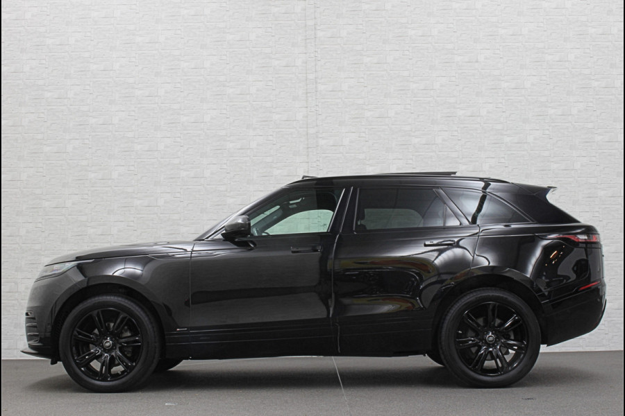 Land Rover Range Rover Velar 250 pk AWD R-Dynamic S | 360 Camera | Panorama | ACC | Leder | Meridian | Garantie | Memory | Stoelventilatie | Carbon | Black-Optic | Sfeerverlichting | NL Auto | NAP | Dealer onderhouden. Btw Auto | 34580,= ex btw | 24950,=  ex btw & ex bpm.