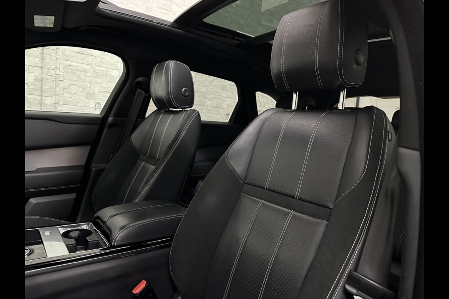 Land Rover Range Rover Velar 250 pk AWD R-Dynamic S | 360 Camera | Panorama | ACC | Leder | Meridian | Garantie | Memory | Stoelventilatie | Carbon | Black-Optic | Sfeerverlichting | NL Auto | NAP | Dealer onderhouden. Btw Auto | 34580,= ex btw | 24950,=  ex btw & ex bpm.