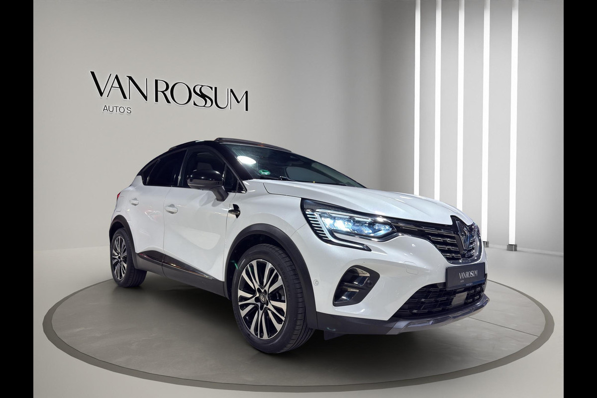 Renault Captur E-TECH Plug-in Hybrid Initiale Panoramadak | Leder | Bose | 360 Camera | Two Tone Dak |