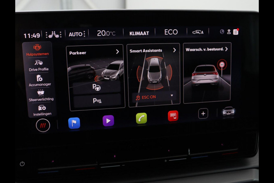 Seat Leon 1.4 TSI eHybrid PHEV FR | Stoel & stuurverwarming | Camera | Adaptive cruise | Carplay | Navigatie | Sfeerverlichting | Park Assist | Climate control | Full LED | PHEV | Plug In