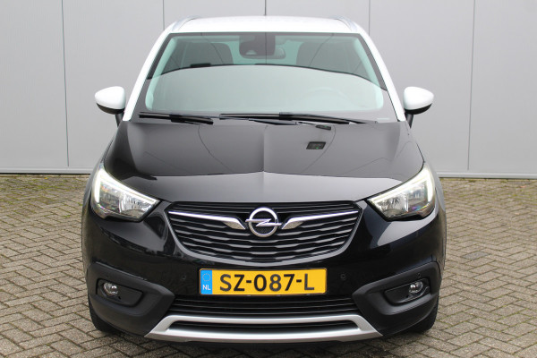 Opel Crossland X 1.2-131pk Turbo Innovation. Two tone. Erg nette en luxe hoogzitter voor nog jaren rijplezier ! Autm. airco, parkeersensoren v+a, camera, LM wielen, ergonomische voorstoelen, cruise control, side assist, navigatie, telefoonvoorb. etc.