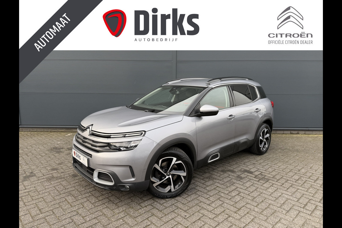 Citroën C5 Aircross 180pk Feel (Camera - Keyless Entry - Automatische Airco - Navigatie - Parkeersensoren V+A - 18"incl 4S - Comfort Seats)