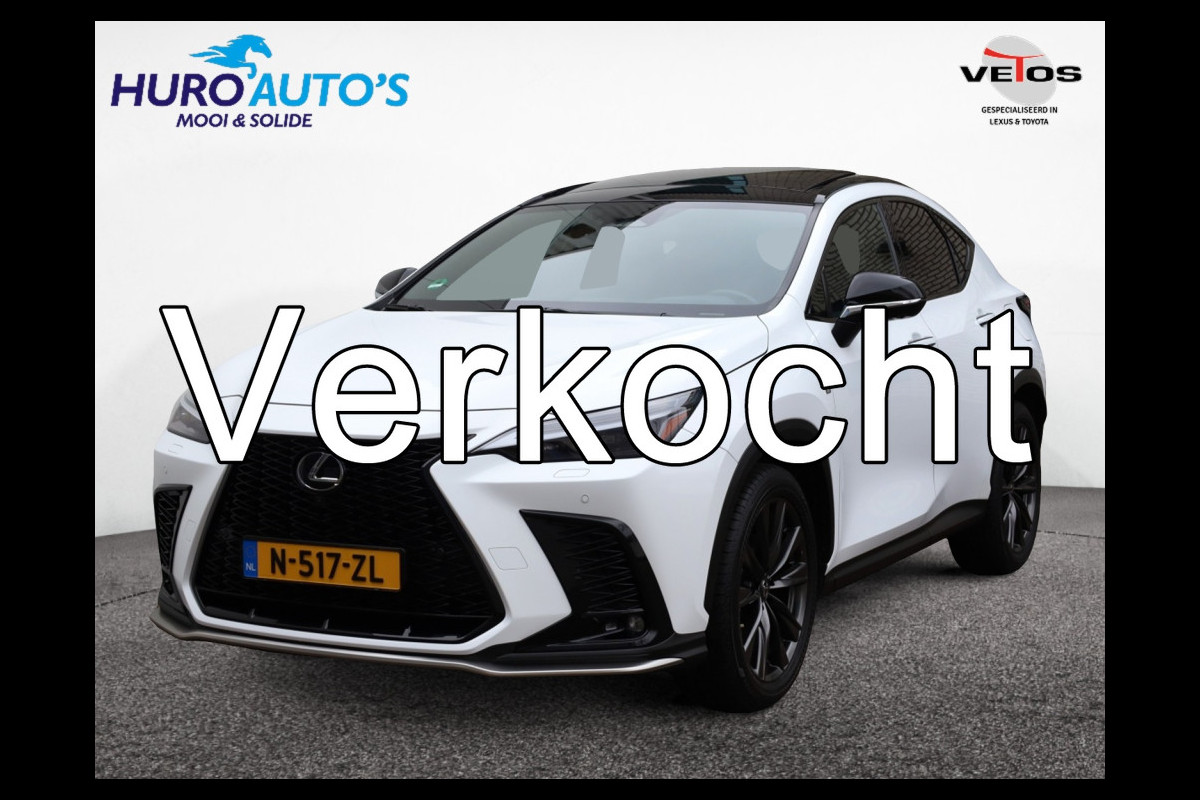 Lexus NX 350h AWD F Sport Line | Mark Levinson | Panoramadak | 360 Camera