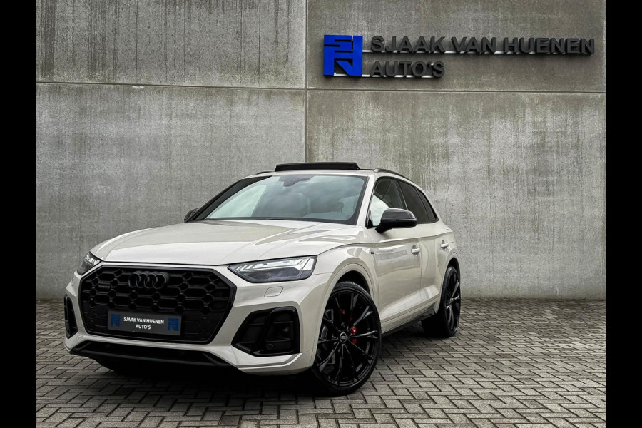 Audi Q5 55TFSI e 367PK Quattro Competition S Edition S-Line 1é Eig! Audi Exclusive|Pano|Luchtvering|S-Kuipstoelen|HD Matrix|Carbon