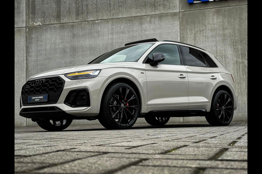 Audi Q5 55TFSI e 367PK Quattro Competition S Edition S-Line 1é Eig! Audi Exclusive|Pano|Luchtvering|S-Kuipstoelen|HD Matrix|Carbon