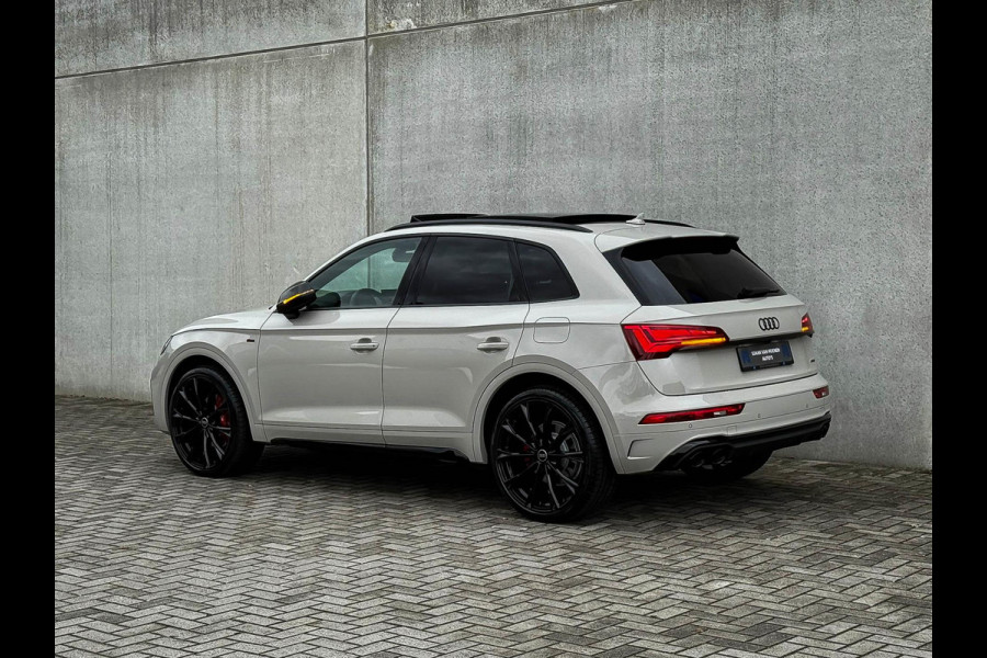 Audi Q5 55TFSI e 367PK Quattro Competition S Edition S-Line 1é Eig! Audi Exclusive|Pano|Luchtvering|S-Kuipstoelen|HD Matrix|Carbon