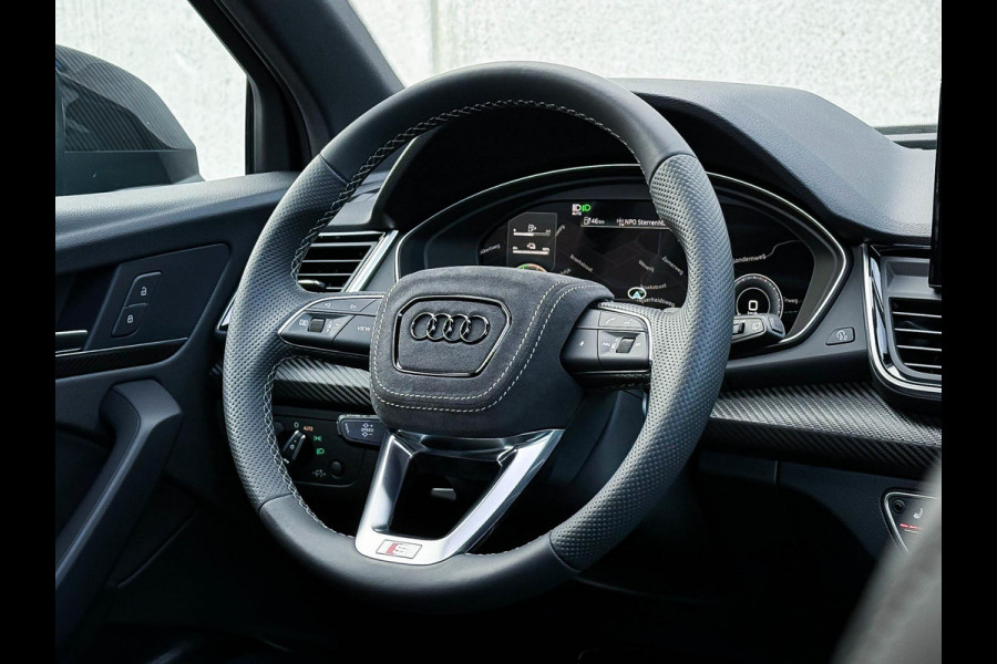 Audi Q5 55TFSI e 367PK Quattro Competition S Edition S-Line 1é Eig! Audi Exclusive|Pano|Luchtvering|S-Kuipstoelen|HD Matrix|Carbon