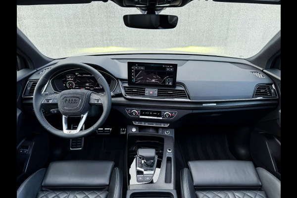 Audi Q5 55TFSI e 367PK Quattro Competition S Edition S-Line 1é Eig! Audi Exclusive|Pano|Luchtvering|S-Kuipstoelen|HD Matrix|Carbon