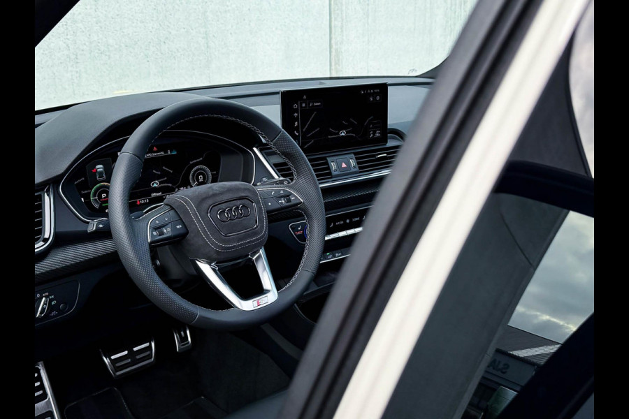 Audi Q5 55TFSI e 367PK Quattro Competition S Edition S-Line 1é Eig! Audi Exclusive|Pano|Luchtvering|S-Kuipstoelen|HD Matrix|Carbon
