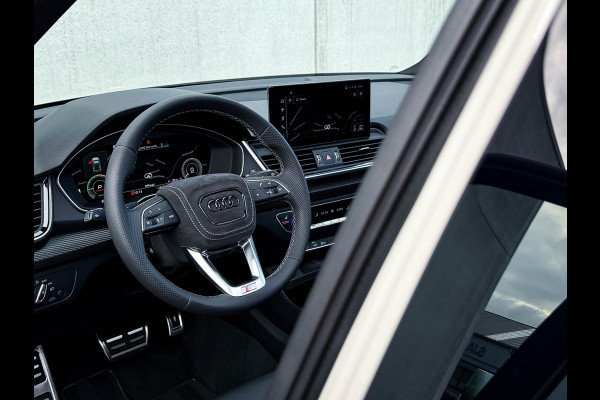 Audi Q5 55TFSI e 367PK Quattro Competition S Edition S-Line 1é Eig! Audi Exclusive|Pano|Luchtvering|S-Kuipstoelen|HD Matrix|Carbon
