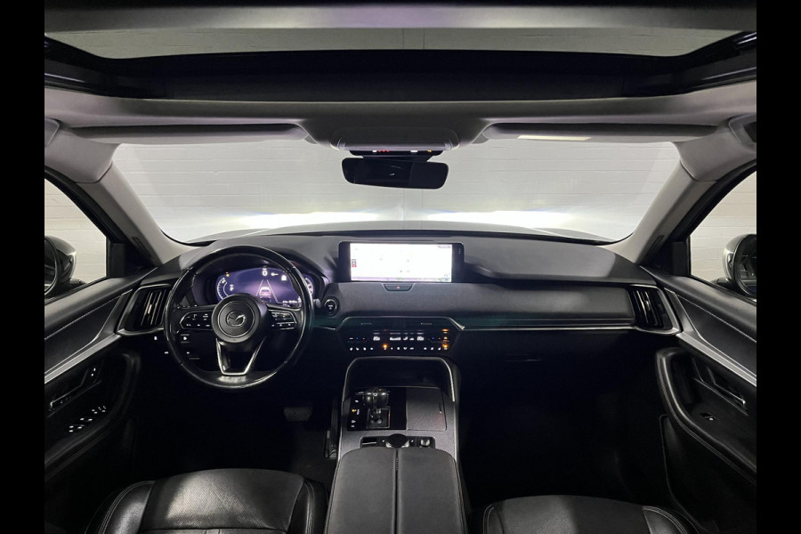 Mazda CX-60 2.5 e-SkyActiv PHEV Homura Trekhaak | Open dak | Adapt. cruise | 360 camera | Stoelventilatie | Stoel-/stuurverwarming | Head-up