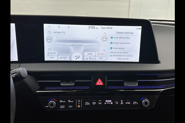 Kia Ev6 Plus 77.4 kWh (SoH 100%, STUUR-/STOELVERWARMING, STOELKOELING, MERIDIAN SOUND, CAMERA, ADAPTIVE CRUISE, 1e EIGENAAR)