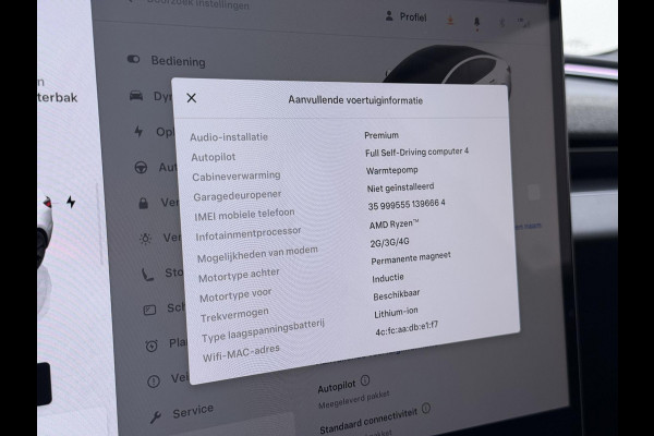Tesla Model 3 Premium Long Range AWD 78 kWh ORGINELE AFN. TREKHAAK TESLA| AUTOPILOT| STOELVENTILATIE + VERWARMING| VOLLEDIGE TESLA GARANTIE T/M 01/2028 OF 80.000KM| DE HOOGVOLTACCU EN AANDRIJFLIJN TOT 2032 of 192.000KM |
