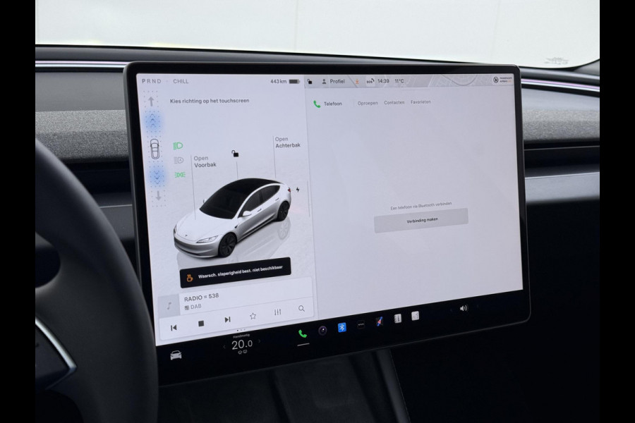 Tesla Model 3 Premium Long Range AWD 78 kWh ORGINELE AFN. TREKHAAK TESLA| AUTOPILOT| STOELVENTILATIE + VERWARMING| VOLLEDIGE TESLA GARANTIE T/M 01/2028 OF 80.000KM| DE HOOGVOLTACCU EN AANDRIJFLIJN TOT 2032 of 192.000KM |