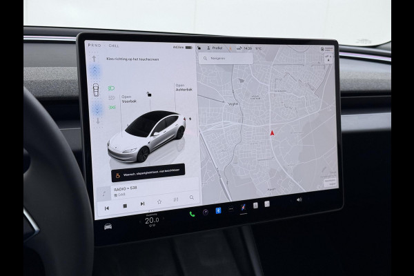 Tesla Model 3 Premium Long Range AWD 78 kWh ORGINELE AFN. TREKHAAK TESLA| AUTOPILOT| STOELVENTILATIE + VERWARMING| VOLLEDIGE TESLA GARANTIE T/M 01/2028 OF 80.000KM| DE HOOGVOLTACCU EN AANDRIJFLIJN TOT 2032 of 192.000KM |
