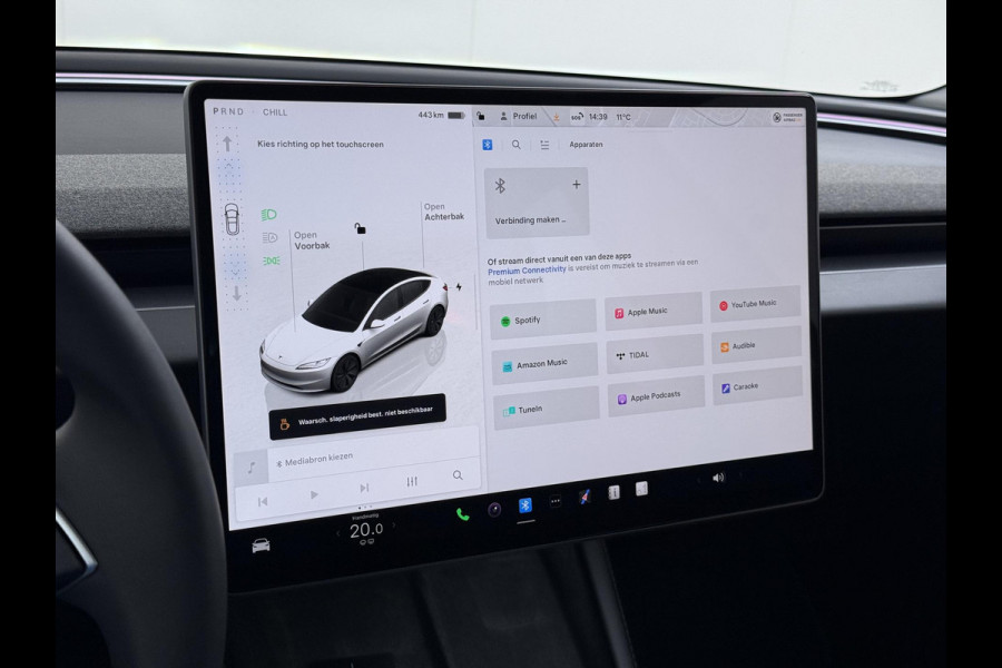 Tesla Model 3 Premium Long Range AWD 78 kWh ORGINELE AFN. TREKHAAK TESLA| AUTOPILOT| STOELVENTILATIE + VERWARMING| VOLLEDIGE TESLA GARANTIE T/M 01/2028 OF 80.000KM| DE HOOGVOLTACCU EN AANDRIJFLIJN TOT 2032 of 192.000KM |