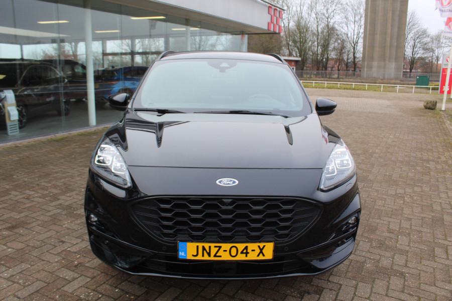 Ford Kuga 2.5 PHEV ST-Line X , 1500kg Trekgewicht Hybride rijden voor een reële prijs ! Adaptive Cruise Control, Stoel-, stuur- en voorraamverwarming, Climate Control, Metallic lak, Camera v+a, Elektr. achterklep, Side- en lane assist etc.