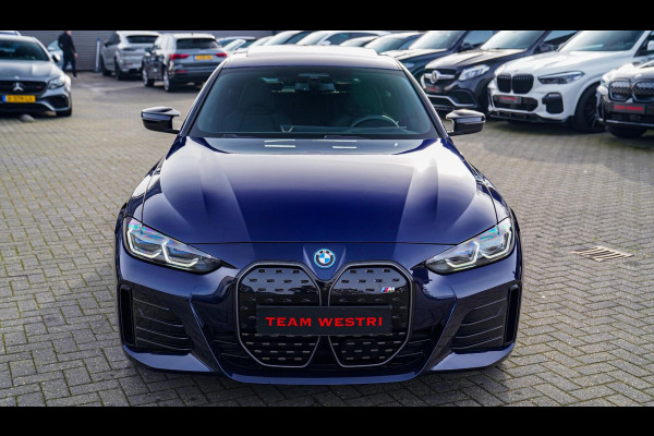 BMW i4 M50 High Executive 84 kWh | Schuifdak | BTW incl. | Harman/Kardon | Head up | Adaptieve cruise | Kuipstoelen | 360 cam |