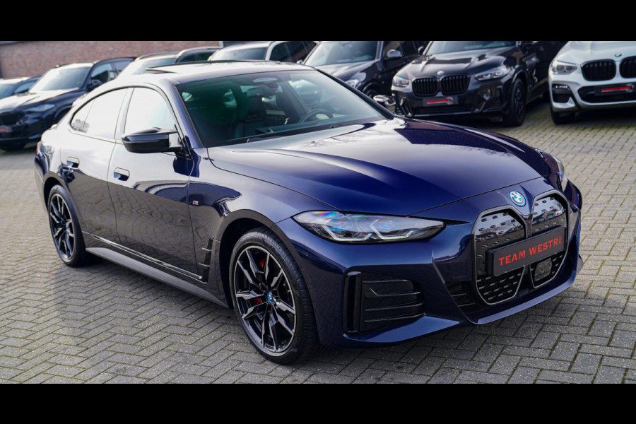 BMW i4 M50 High Executive 84 kWh | Schuifdak | BTW incl. | Harman/Kardon | Head up | Adaptieve cruise | Kuipstoelen | 360 cam |