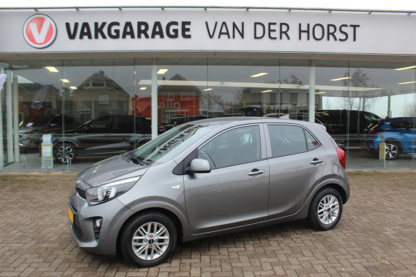 Kia Picanto 1.0-67pk DPi DynamicLine. Kwalitatief erg goed wagen voor jaren zorgeloos rijplezier! Airco, metallic lak, camera, cruise control, elektr. ramen v+a, Android auto/Apple carplay, DAB radio, USB aansl., LM wielen etc