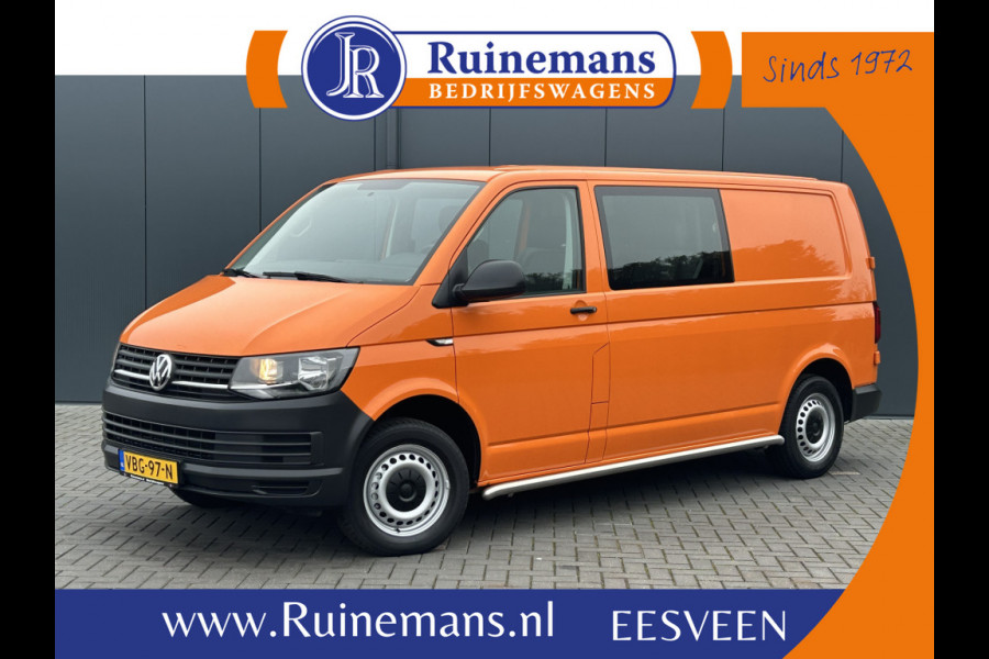 Volkswagen Transporter 2.0 TDI 102 PK TRENDLINE / L2H1 / 1e EIG. / DUBBEL CABINE / TREKHAAK / AIRCO / CRUISE