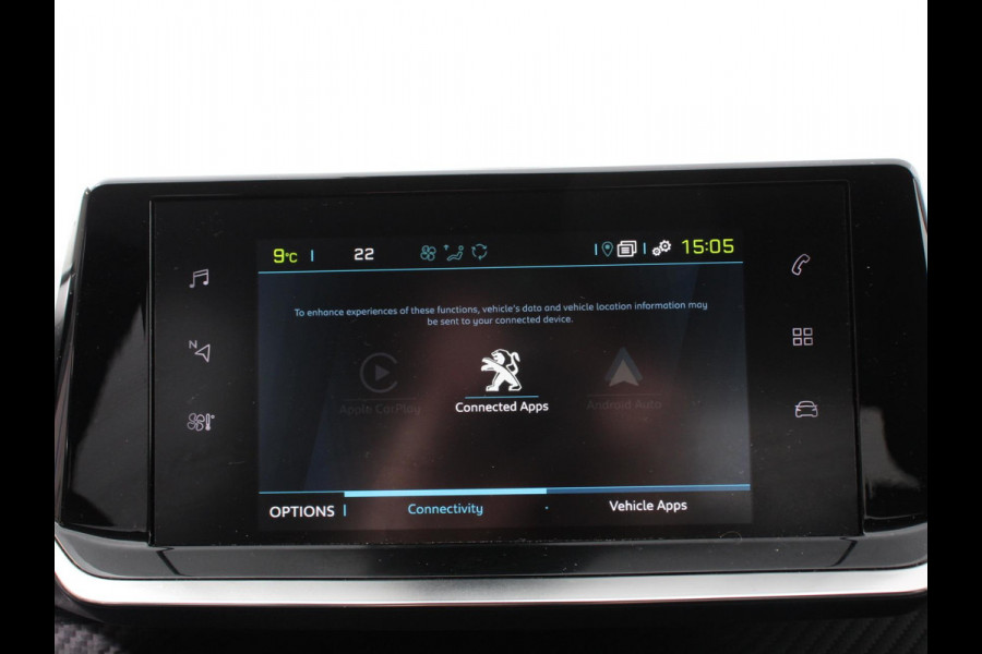 Peugeot e-208 EV Allure 50 kWh Climate control | Cruise control | LED | Camera | Parkeersensor achter | Lane assist | Navigatie | Apple Carplay/ Android Auto