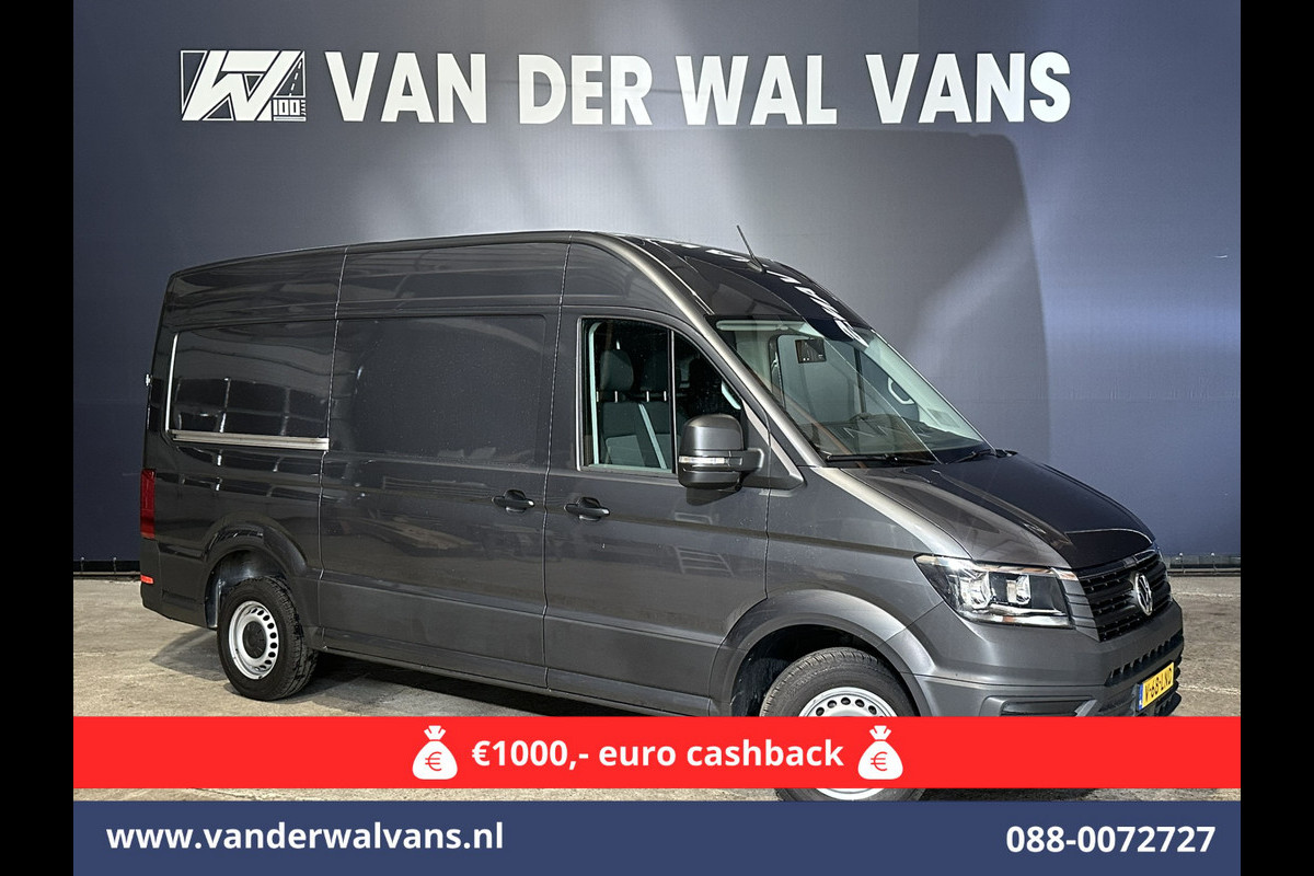 Volkswagen Crafter 2.0 TDI 140pk L3H3 L2H2 Euro6 Airco | Cruisecontrol | 3000kg Trekhaak | Camera Bijrijdersbank