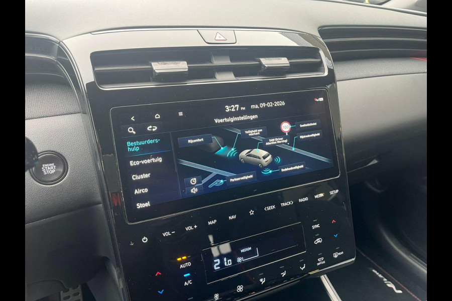 Hyundai Tucson 1.6 T-GDI PHEV N Line Sky 4WD |  Panoramadak | Dealer onderhouden | Stoelverwarming/koeling | Achteruitrijcamera | Adaptive cruise control | KRELL Audio