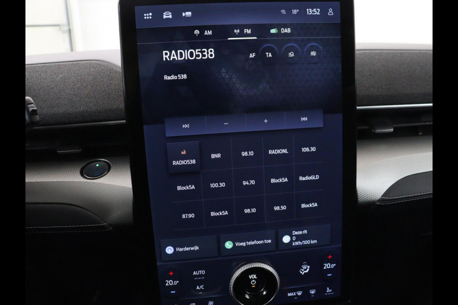 Ford Mustang Mach-E Extended RWD 98 kWh | SOH 92% | Panoramadak | Leder | 360 Camera | Stoelverwarming | B&O Sound | Adaptive cruise | Park Assist | Keyless