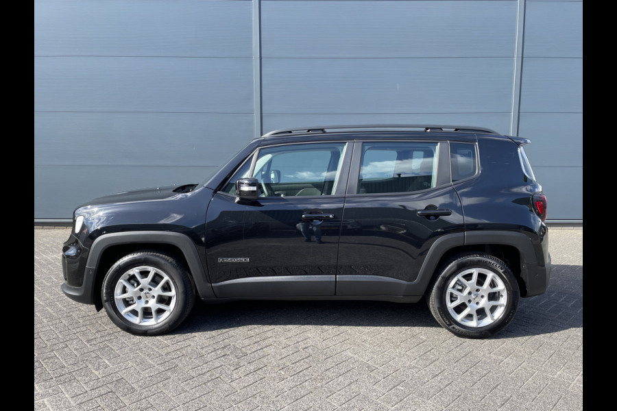 Jeep Renegade 1.5T e-Hybrid Limited (Stoel-/- stuurwiel verwarming - Camera - Keyless Entry - Navigatie - Automatische Airco - LED - Parkeerse