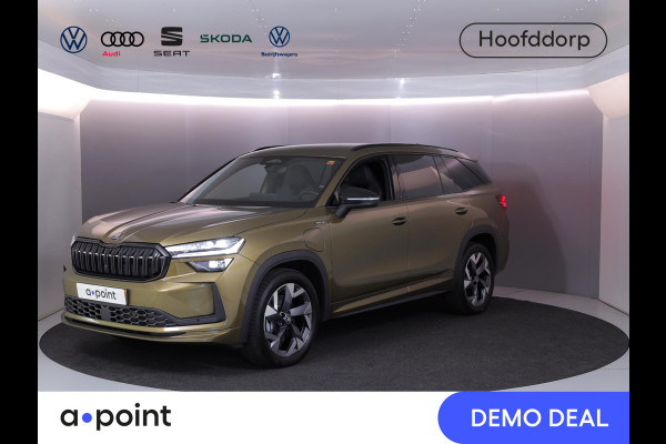 Škoda Kodiaq 1.5 TSI PHEV Sportline Business 204pk| trekhaak wegklapb| Navi| 19'LM-velgen| alarm