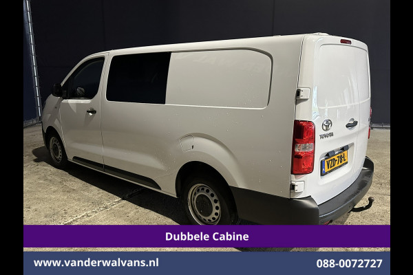 Toyota ProAce Worker 2.0 D-4D 145pk L3H1 Dubbele Cabine Euro6 Airco | 6-Zits | Navigatie | Apple Carplay | Cruisecontrol Android Auto, 2500kg trekhaak, Parkeersensoren