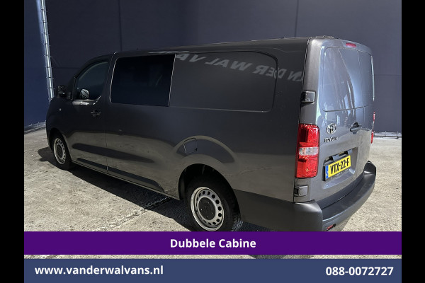 Toyota ProAce Worker 2.0 D-4D 145pk L3H1 Dubbele Cabine Euro6 Airco | 6-Zits | Navigatie | Apple Carplay | Cruisecontrol Android Auto, Parkeersensoren