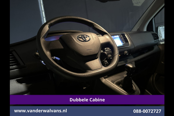Toyota ProAce Worker 2.0 D-4D 145pk L3H1 Dubbele Cabine Euro6 Airco | 6-Zits | Navigatie | Apple Carplay | Cruisecontrol Android Auto, Parkeersensoren
