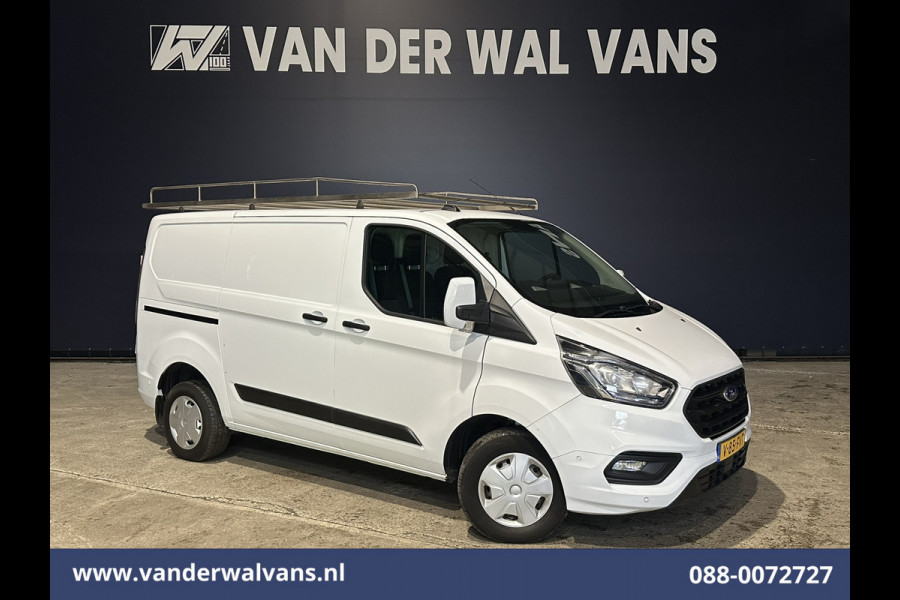 Ford Transit Custom 2.0 TDCI L1H1 Euro6 Airco | Camera | LED | Imperiaal | Cruisecontrol | Parkeersensoren Bijrijdersbank, 2500kg trekvermogen
