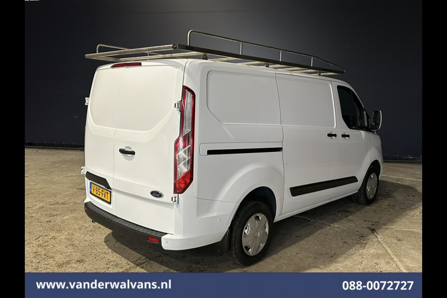 Ford Transit Custom 2.0 TDCI L1H1 Euro6 Airco | Camera | LED | Imperiaal | Cruisecontrol | Parkeersensoren Bijrijdersbank, 2500kg trekvermogen