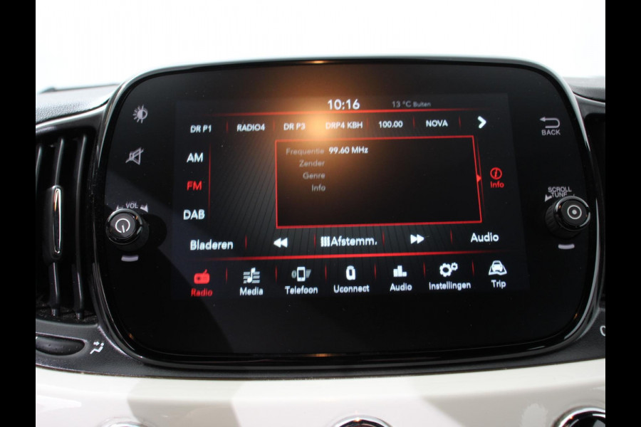 Fiat 500C 1.0 Hybrid Club | Airco | Lichtmetalen velgen | Dab | cruise Control | Touch screen
