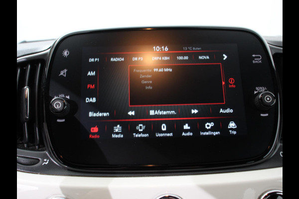 Fiat 500C 1.0 Hybrid Club | Airco | Lichtmetalen velgen | Dab | cruise Control | Touch screen