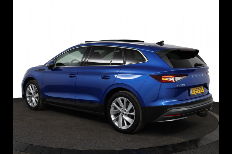 Škoda ENYAQ iV 60|Pano|Leder|Trekhaak|Warmtepomp|ACC|Camera|Head-Up Display