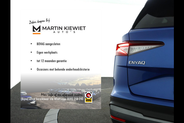 Škoda ENYAQ iV 60|Pano|Leder|Trekhaak|Warmtepomp|ACC|Camera|Head-Up Display