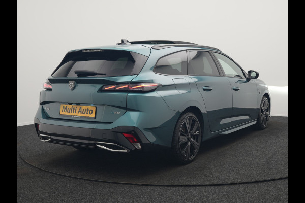 Peugeot 308 SW 1.6 Plug In Hybrid GT Pack Business 225pk Dealer O.H. PHEV | Panodak | Adaptive Cruise | 360 Camera | Lederen Sportstoelen Massage & Memory | Focal Sound | Stoelen & Stuur Verwarmd | Sfeerverlichting | Apple Carplay | Keyless | Navigatie | DAB |