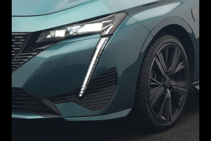 Peugeot 308 SW 1.6 Plug In Hybrid GT Pack Business 225pk Dealer O.H. PHEV | Panodak | Adaptive Cruise | 360 Camera | Lederen Sportstoelen Massage & Memory | Focal Sound | Stoelen & Stuur Verwarmd | Sfeerverlichting | Apple Carplay | Keyless | Navigatie | DAB |