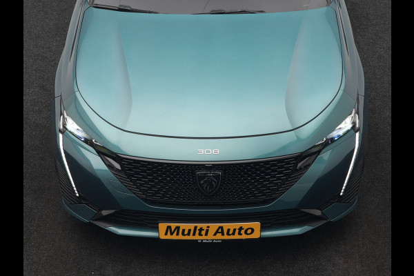 Peugeot 308 SW 1.6 Plug In Hybrid GT Pack Business 225pk Dealer O.H. PHEV | Panodak | Adaptive Cruise | 360 Camera | Lederen Sportstoelen Massage & Memory | Focal Sound | Stoelen & Stuur Verwarmd | Sfeerverlichting | Apple Carplay | Keyless | Navigatie | DAB |